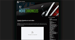 Desktop Screenshot of moviechronicles.com