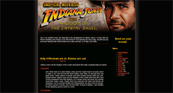Desktop Screenshot of indianajones.moviechronicles.com
