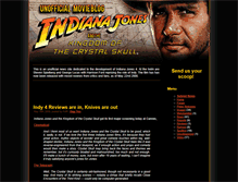 Tablet Screenshot of indianajones.moviechronicles.com